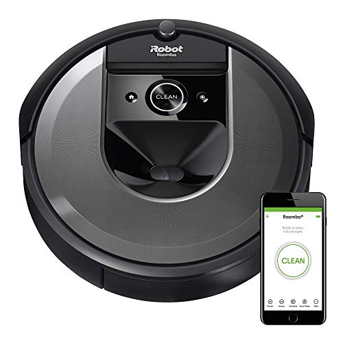 iRobot Roomba i7 (7150) Robot Vacuum- Wi-Fi Connected, Smart Mapping, Works with Alexa, Ideal for Pet Hair, Carpets, Hard Floors